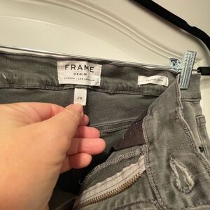 Frame Brand Gray Jeans, Size 28